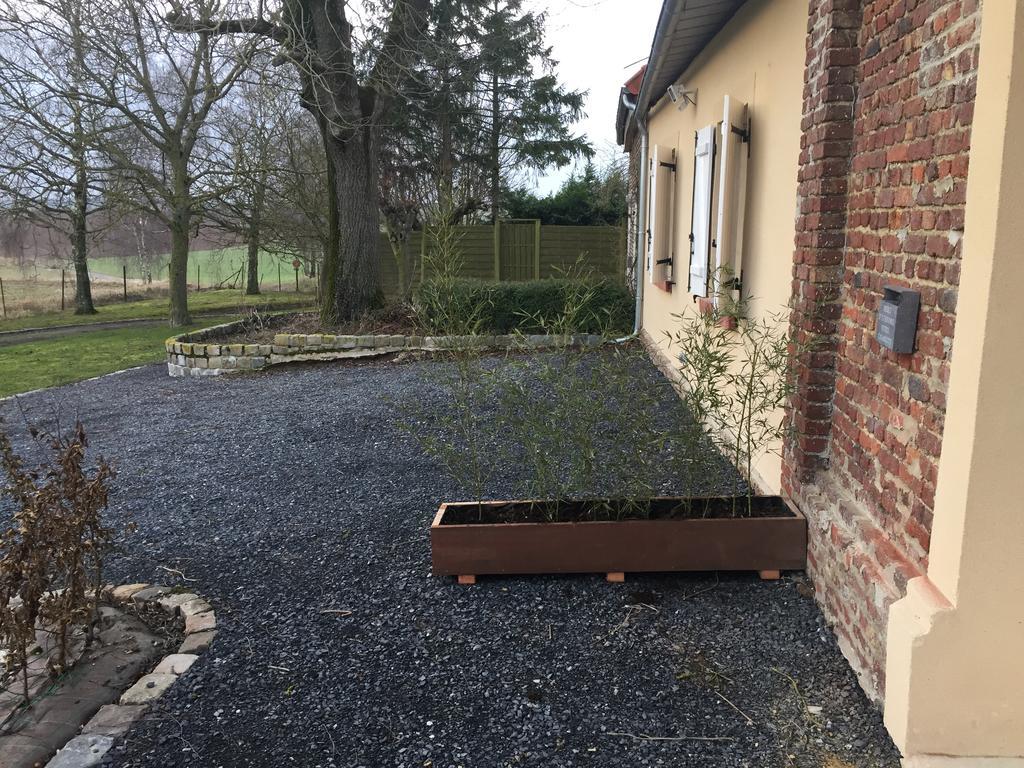 Les Gites Du Vieux Frene Longavesnes Esterno foto